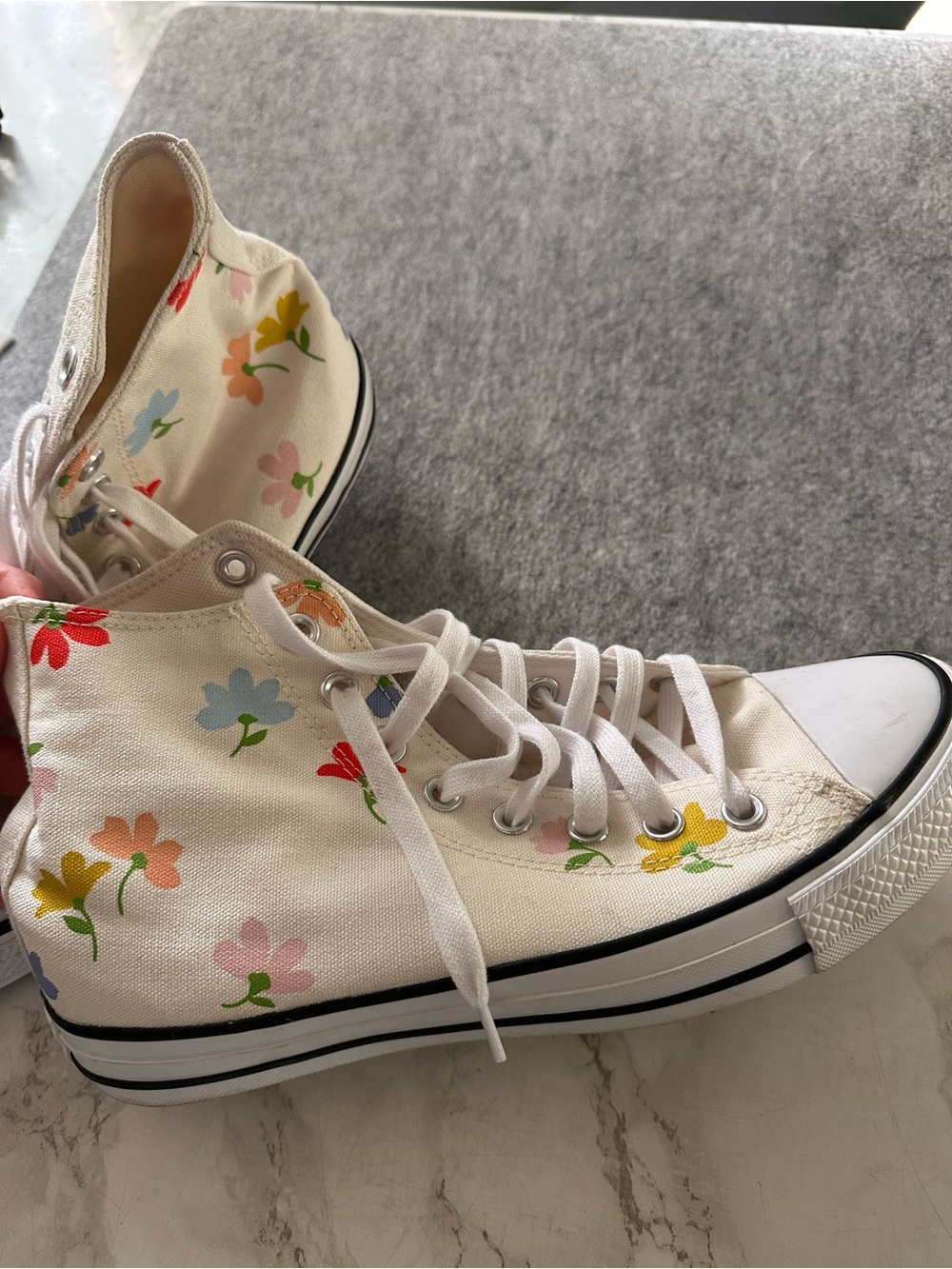 Converse High Top Garden Party Sneakers - Picture 7 of 8